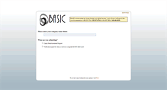 Desktop Screenshot of claims.basiconline.com